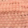 Margele cuart roz 4mm 38cm~88buc