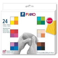 FIMO Soft -set 24 culori -600g